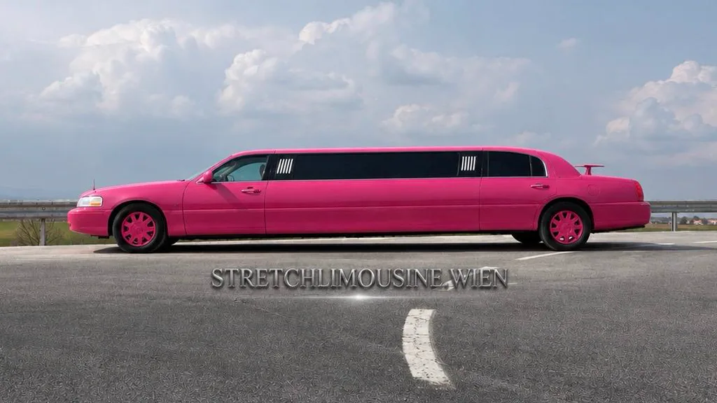 Pinke Pink Star Stretchlimousine mieten in Wien
